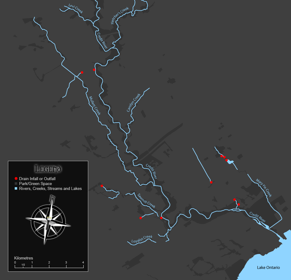 Credit River Map